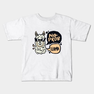 No Prob Llama Kids T-Shirt